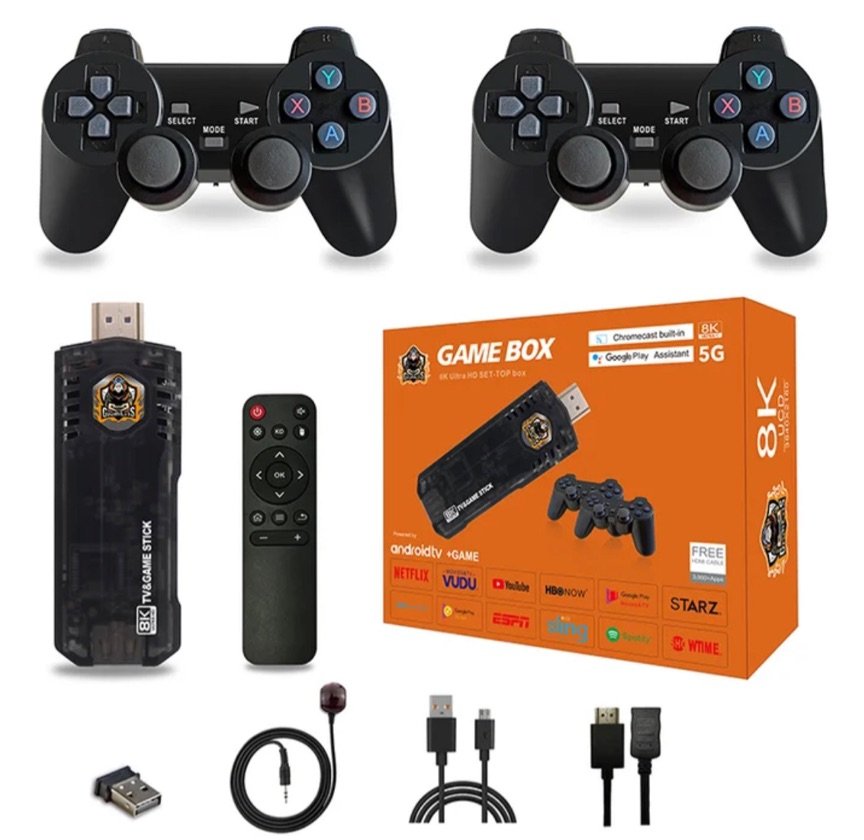 DI Video Juego X8 Game Box Rojo