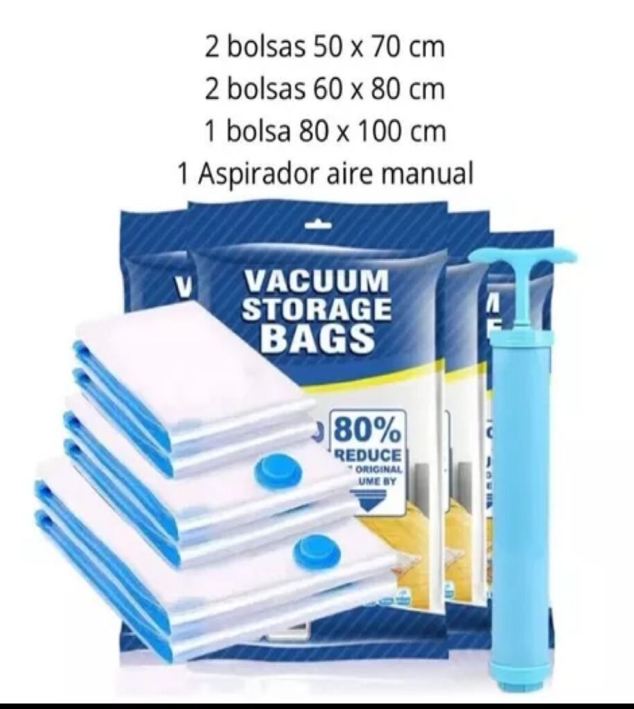 Set de Bolsas de Almacenamiento al VacÃo